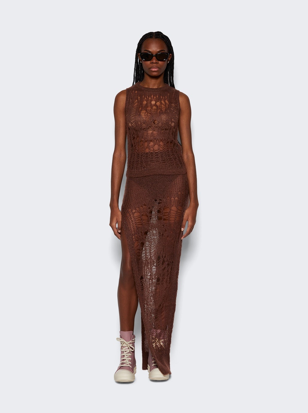 Spider Ziggy Skirt Brown - 2