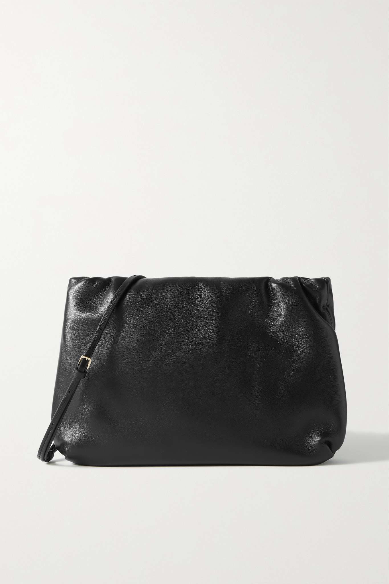 Avery textured-leather shoulder bag - 1