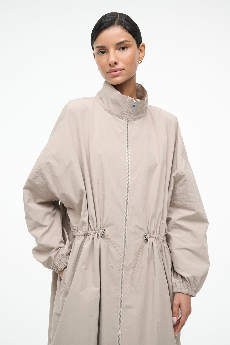 STAUD QUINN COAT FAWN 9