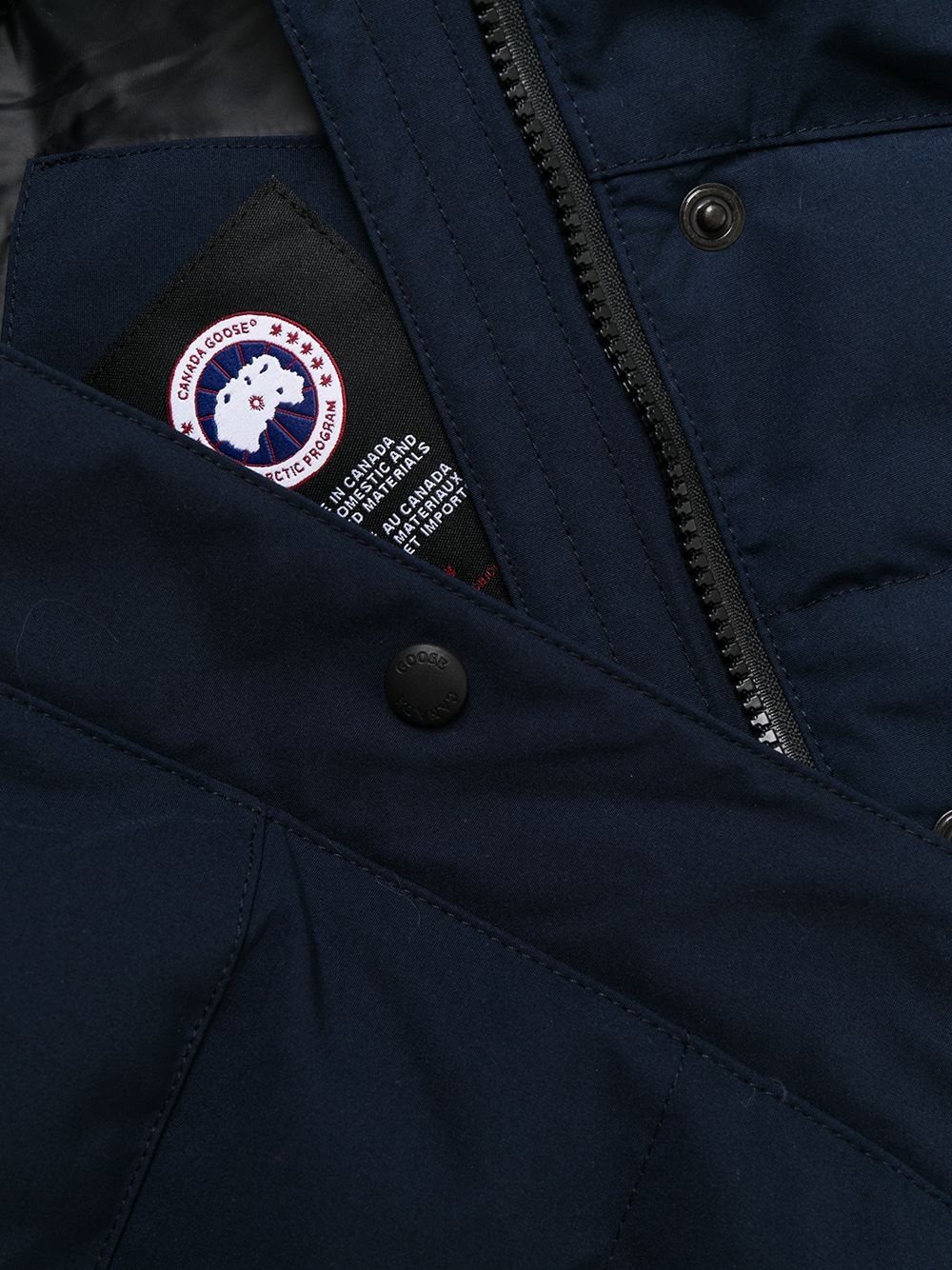 Blue Logo Patch Padded Gilet - 6