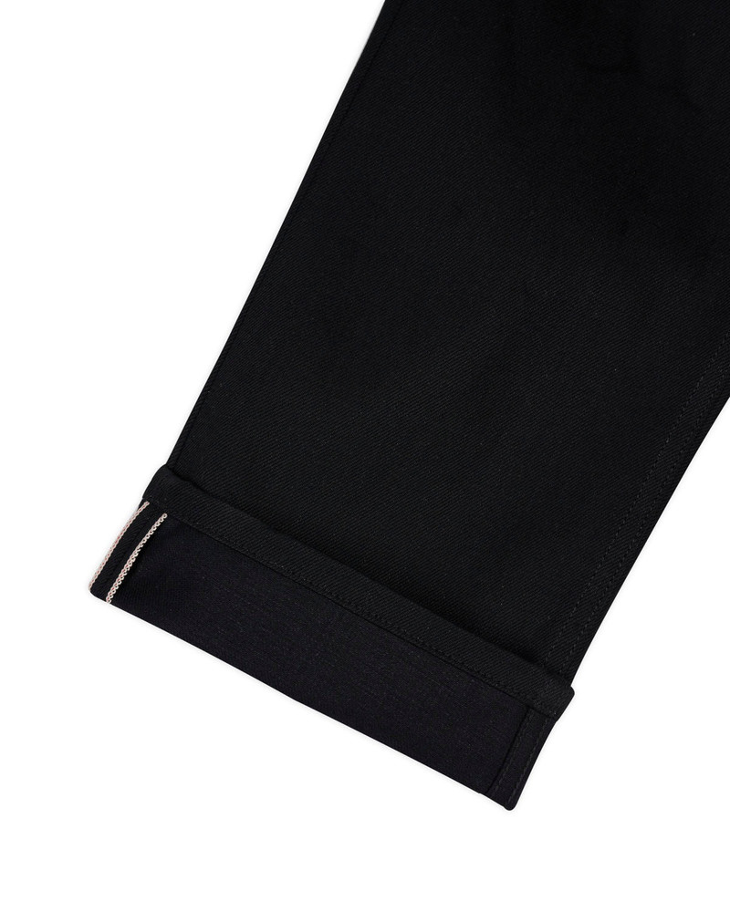 Type 01 13.2oz Selvedge Denim - Solid Black 3
