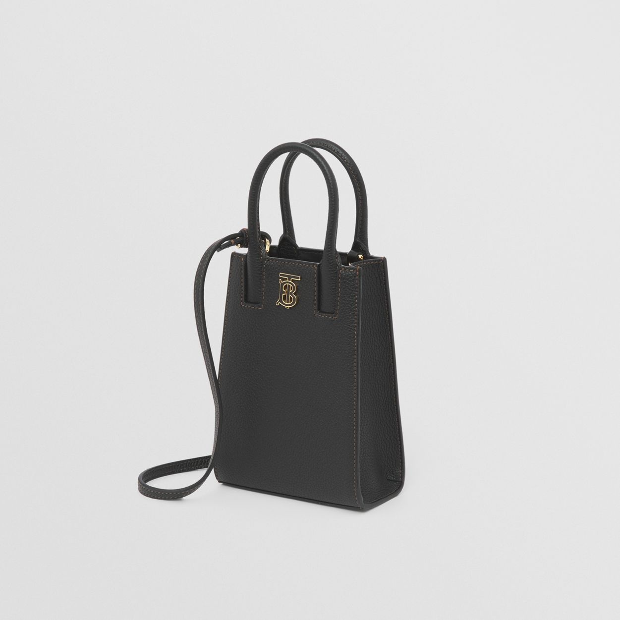 Micro Grainy Leather Frances Tote - 4