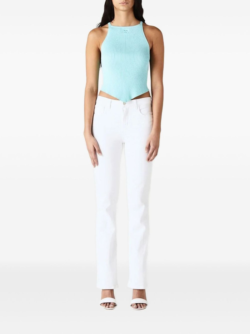 courrèges ribbed tank top outlook