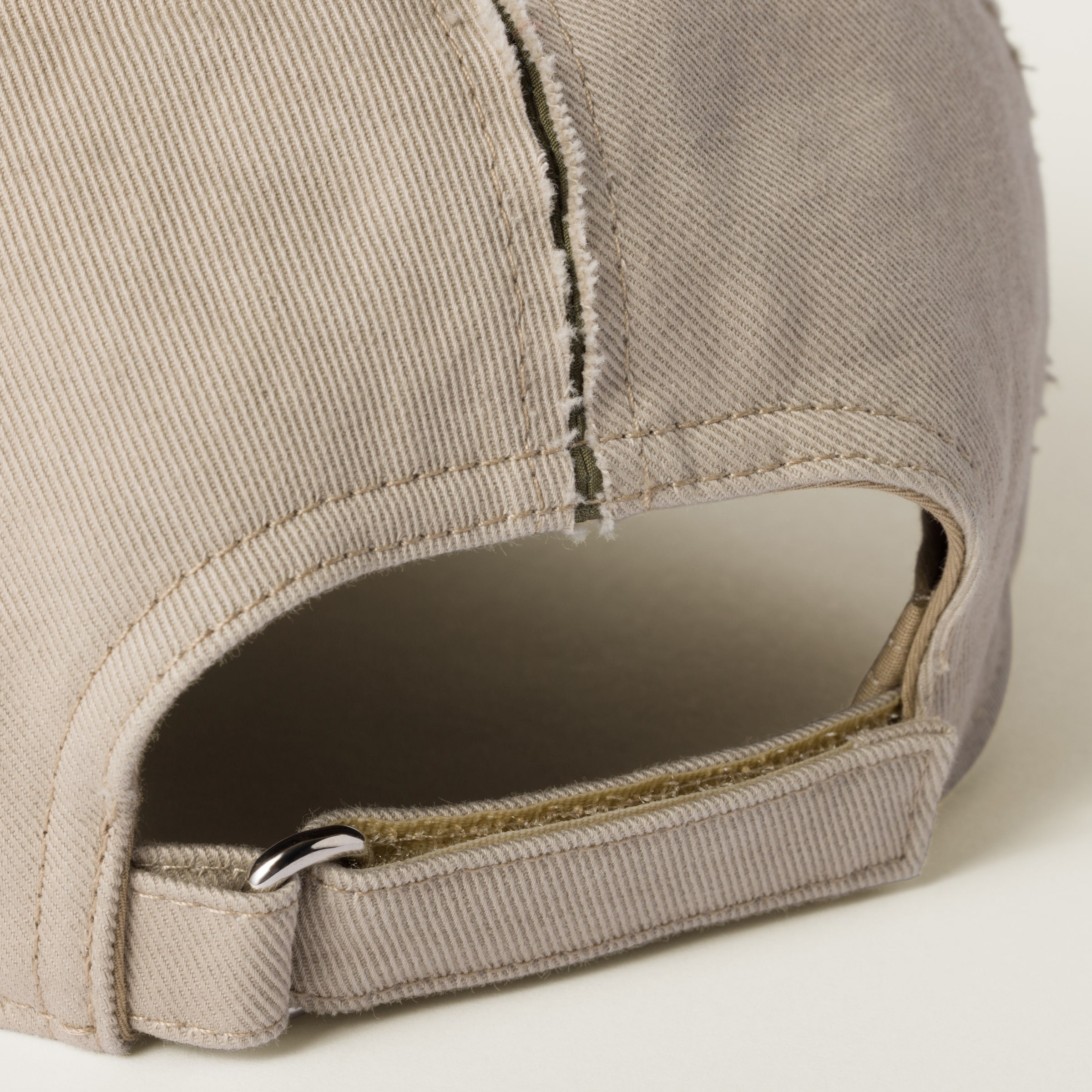 Drill and poplin baseball cap - 3