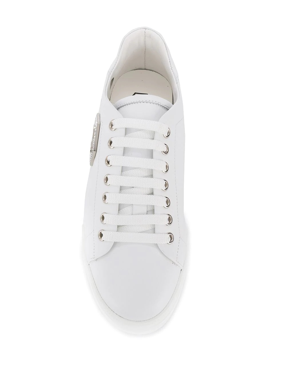 logo low-top sneakers - 4