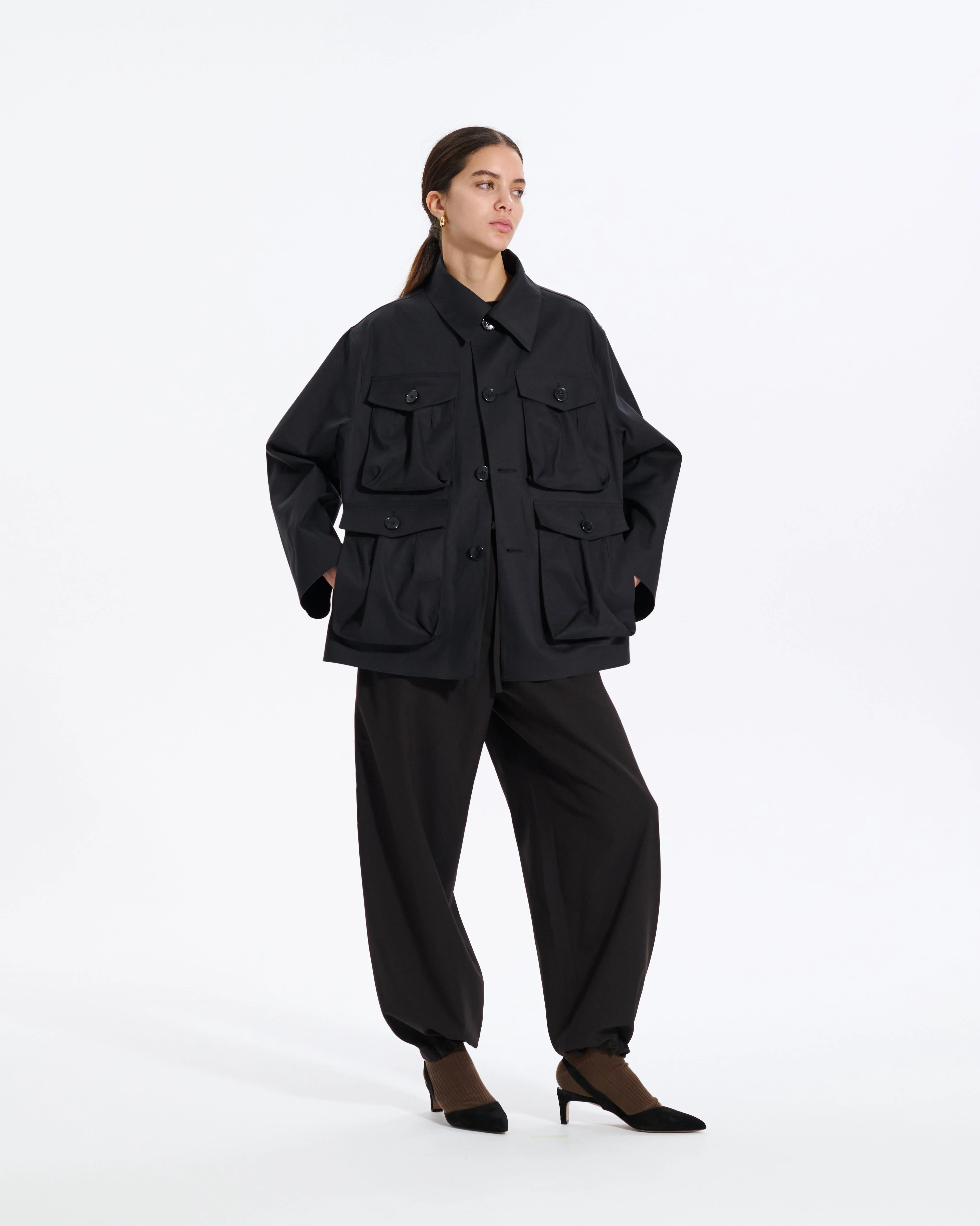 Frank Rubberised Utility Jacket - 1