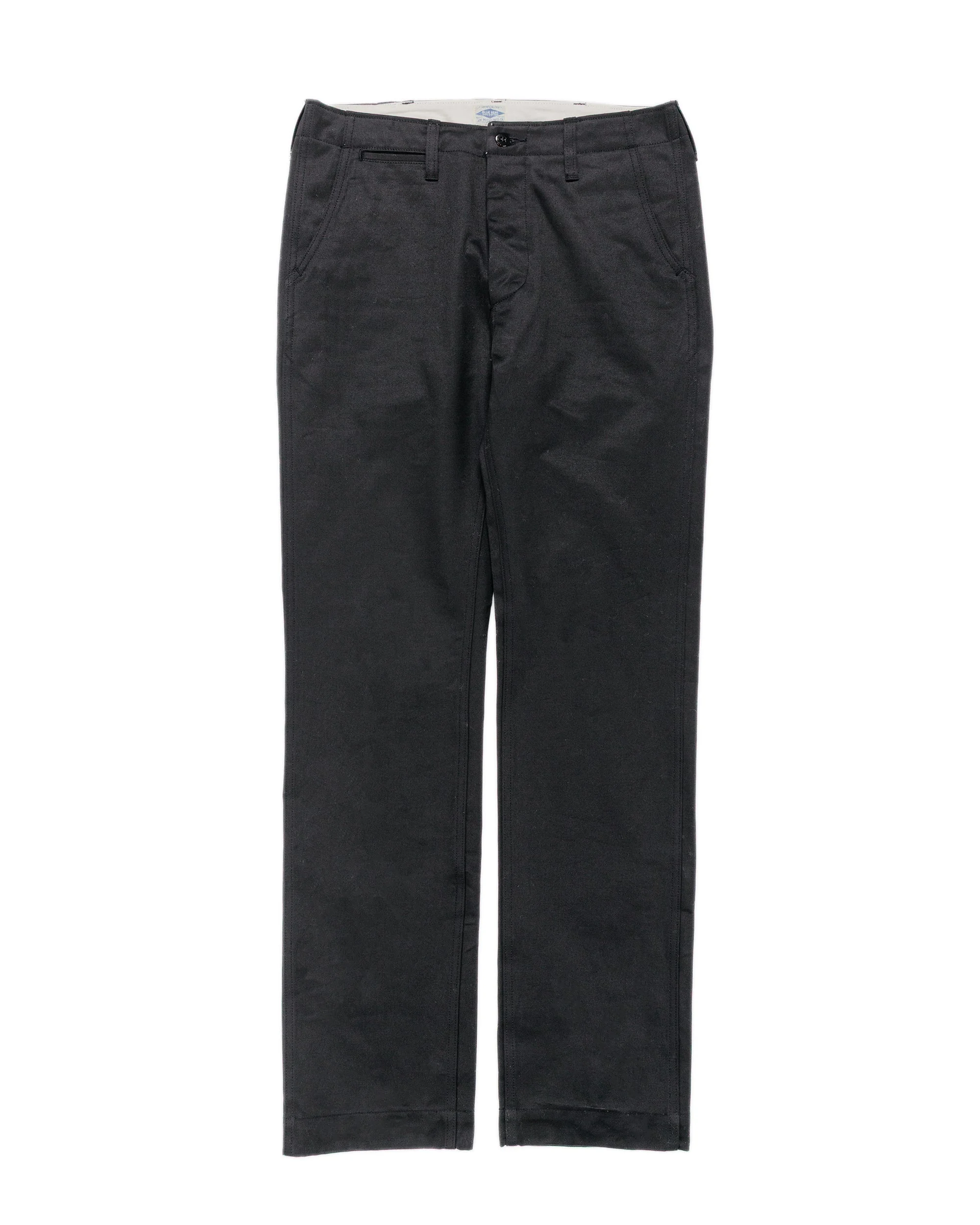 MP19010 Blue Seal Chino Trousers Black - 1