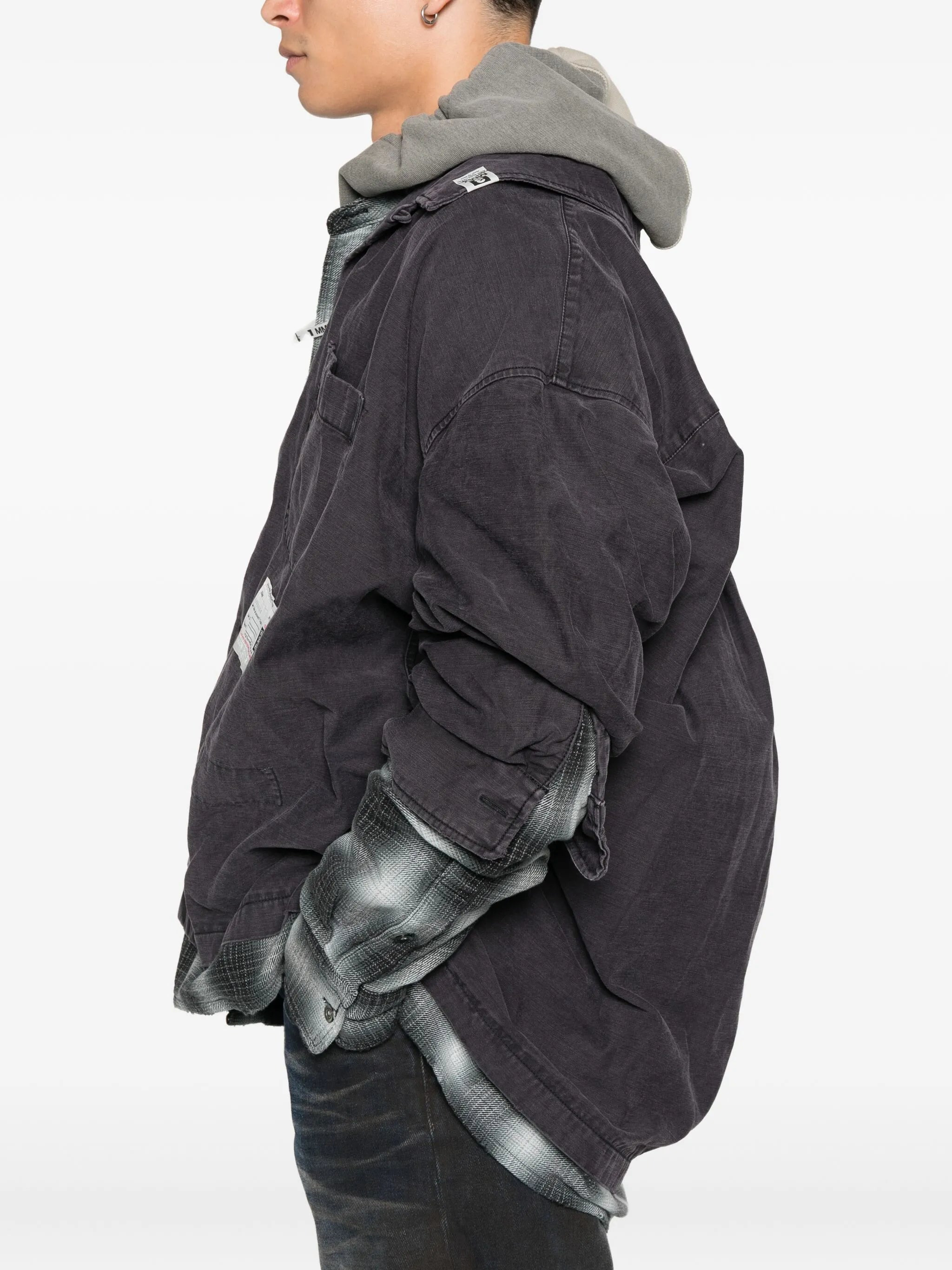 Maison Mihara Yasuhiro Layered Long Sleeve Jacket - 2