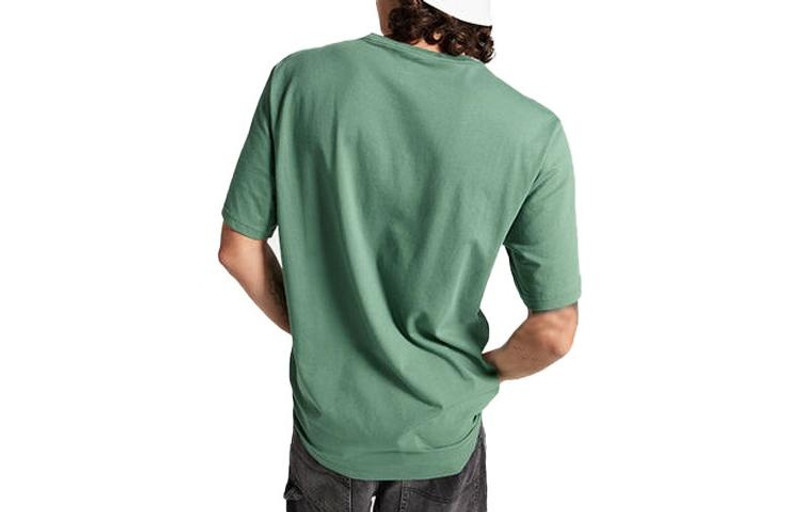 Converse Converse Go-To Embroidered Star Chevron Standard-Fit T-Shirt 'Olive' 10023876-A32 outlook