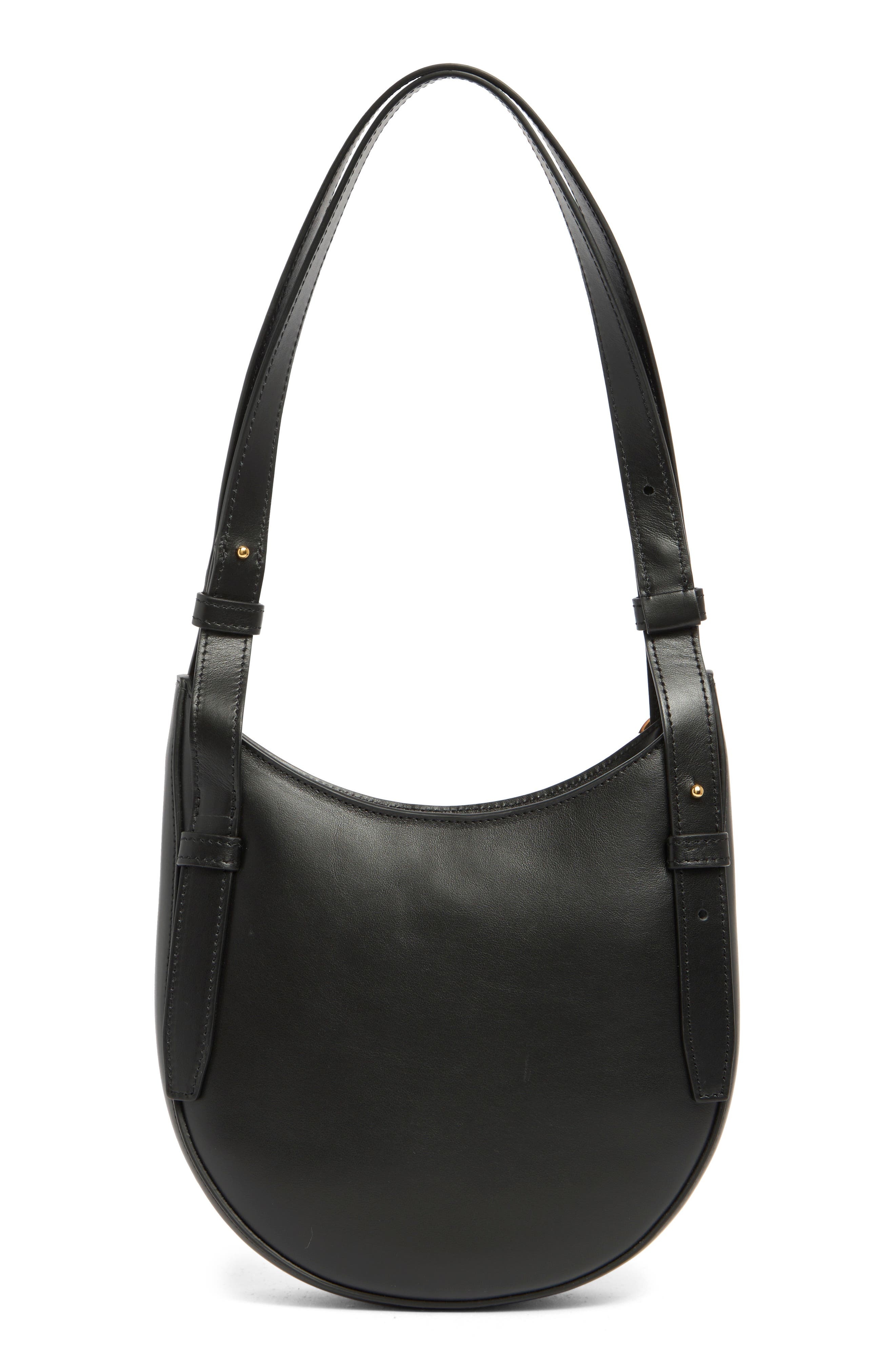 Coperni Mini Belt Strap Leather Hobo Bag in Black at Nordstrom - 3