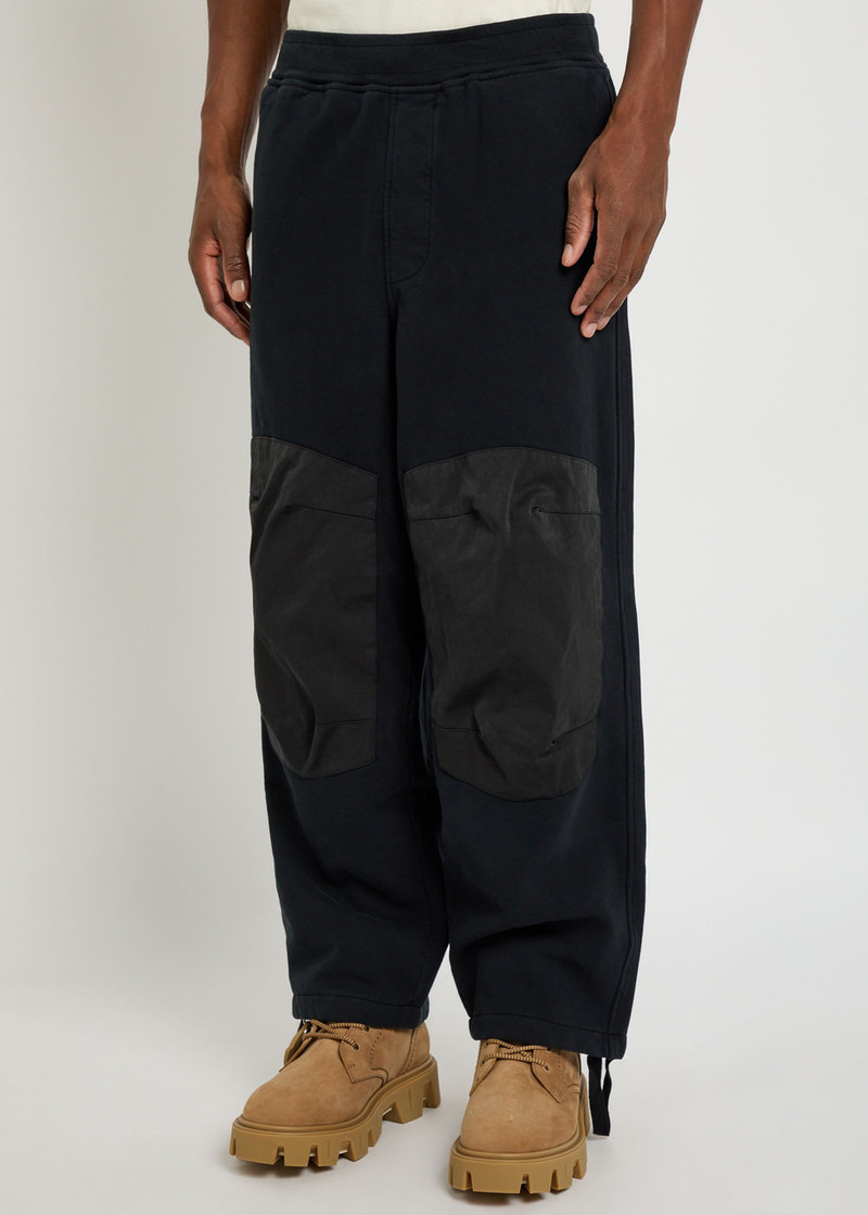 Ten C Ten C Panelled Cotton Sweatpants outlook