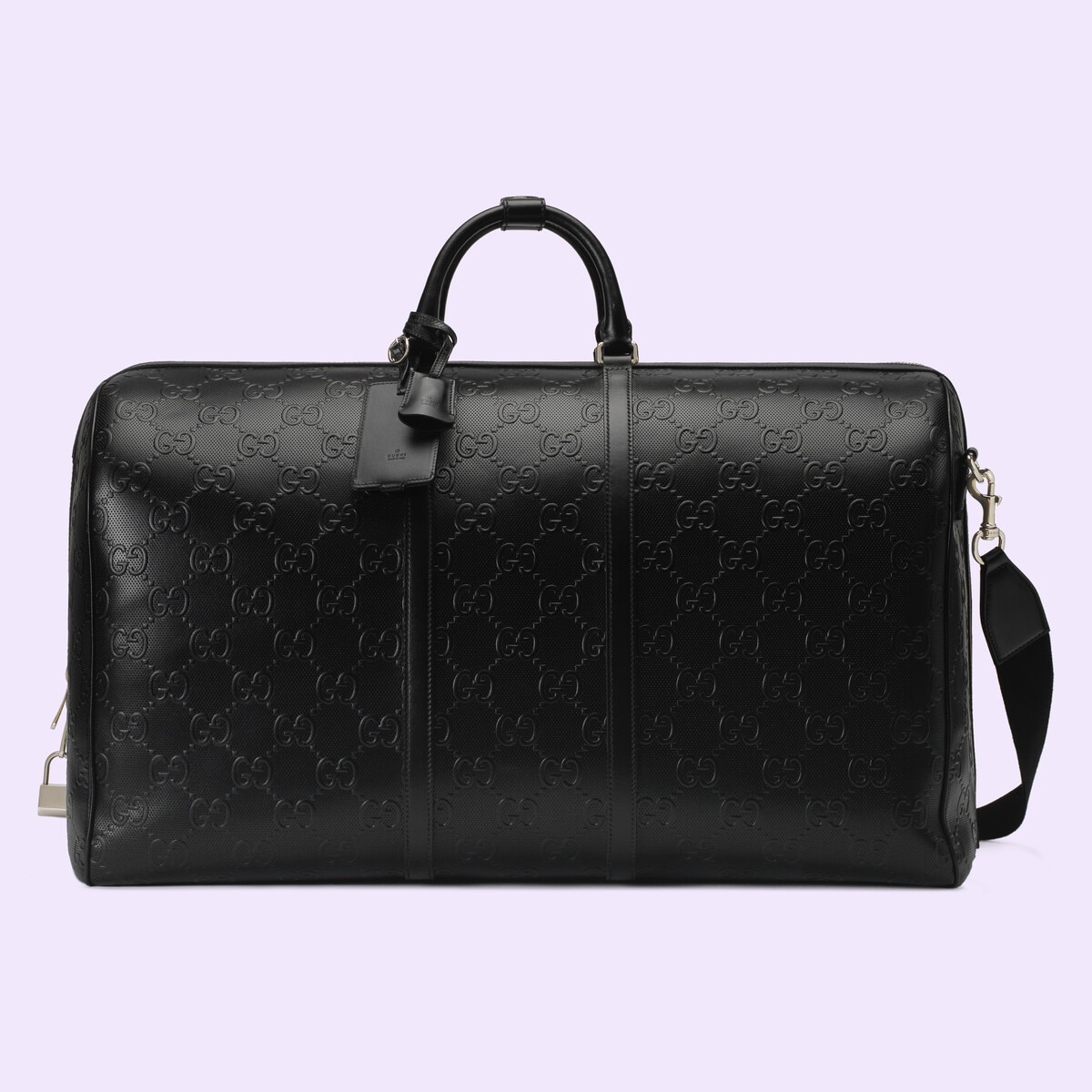 GG embossed maxi duffle bag - 1