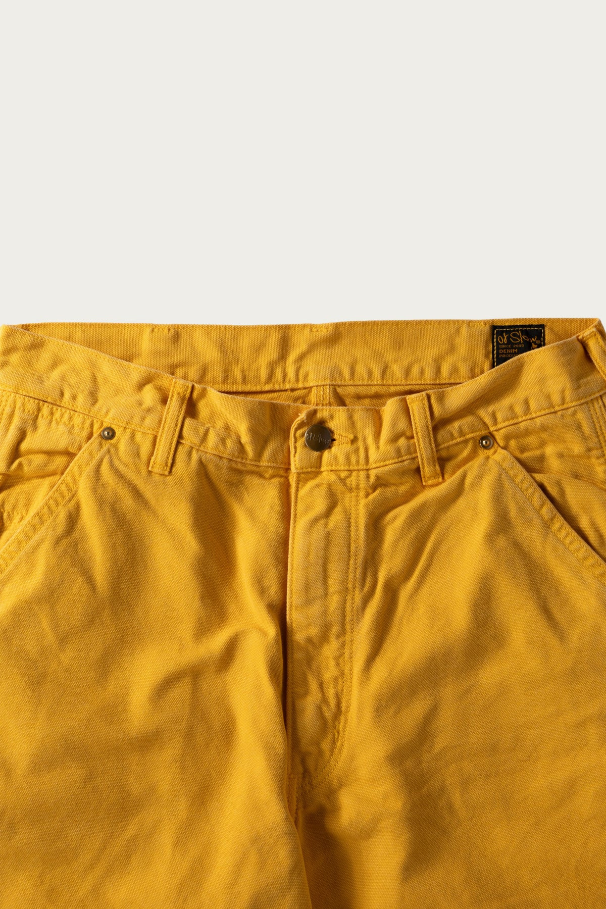 Dad's Fit Oxford Painter Pants - Yellow - 2