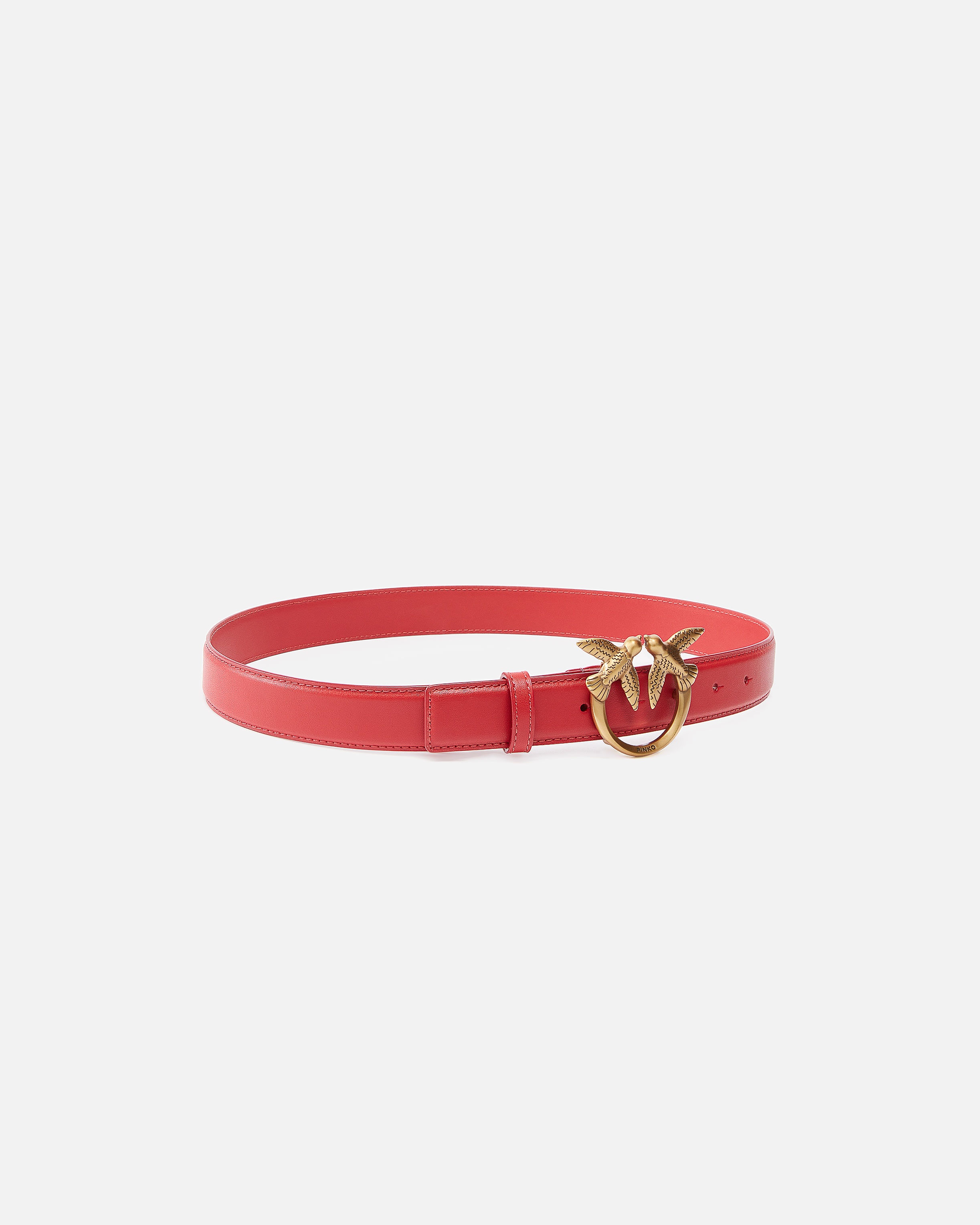 LOVE BIRDS LEATHER BELT 3CM - 2