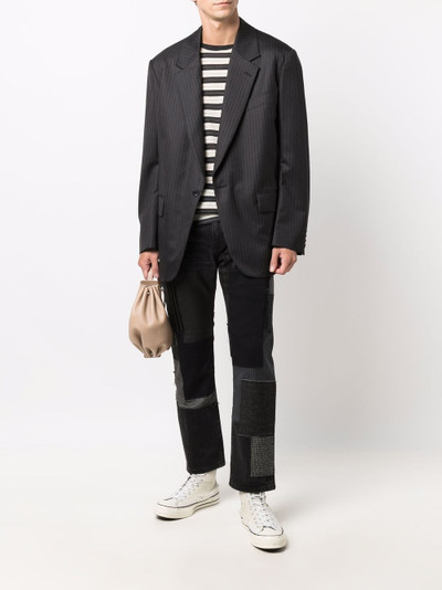 Junya Watanabe MAN patchwork straight-leg jeans outlook