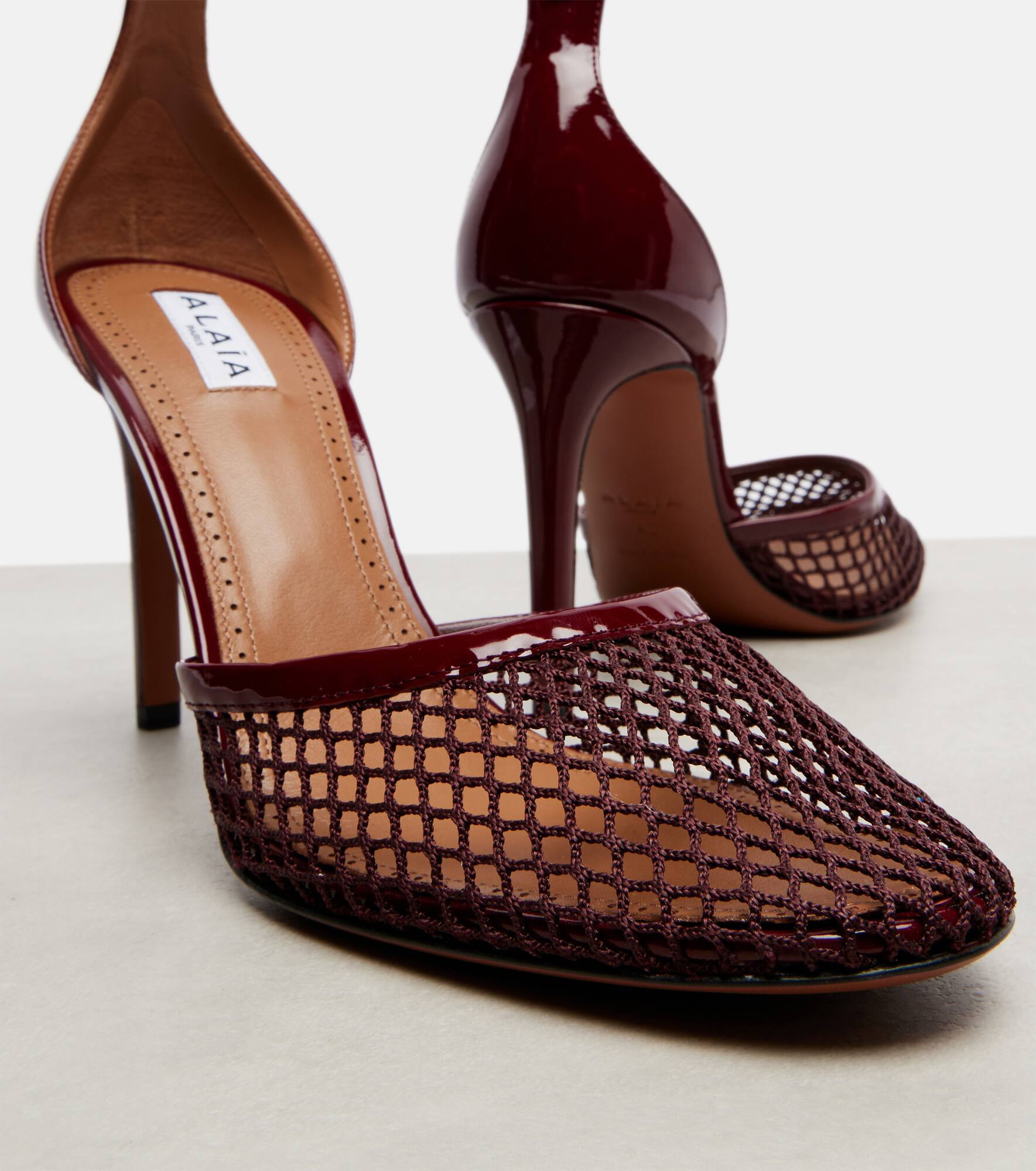 90 fishnet pumps - 5