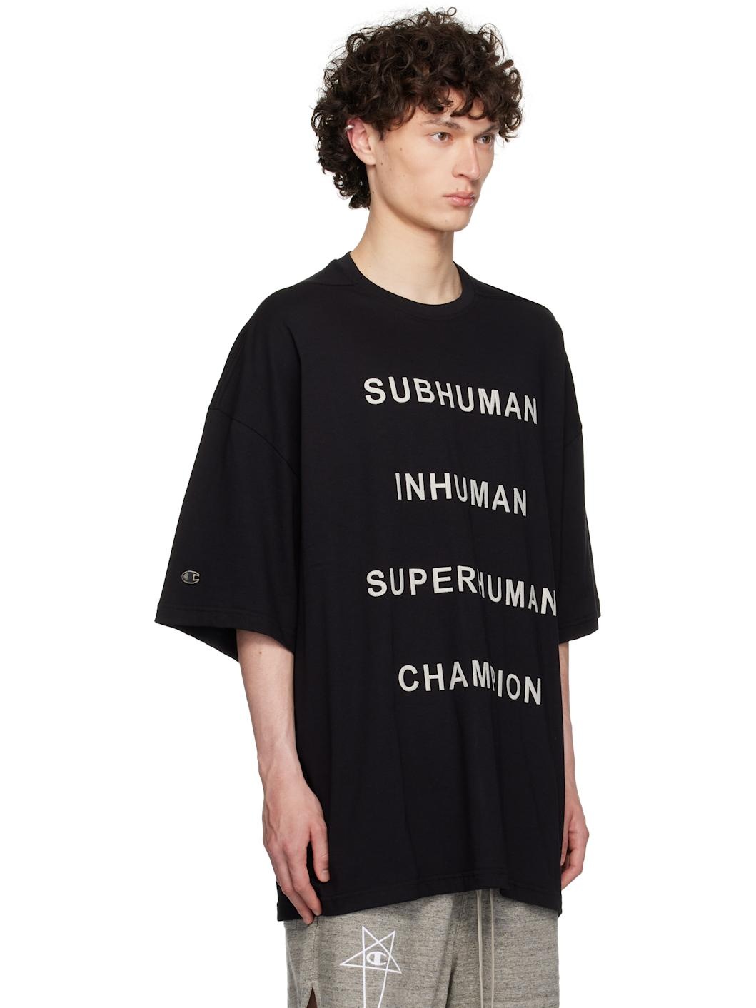Black Champion Edition Tommy T-shirt - 2