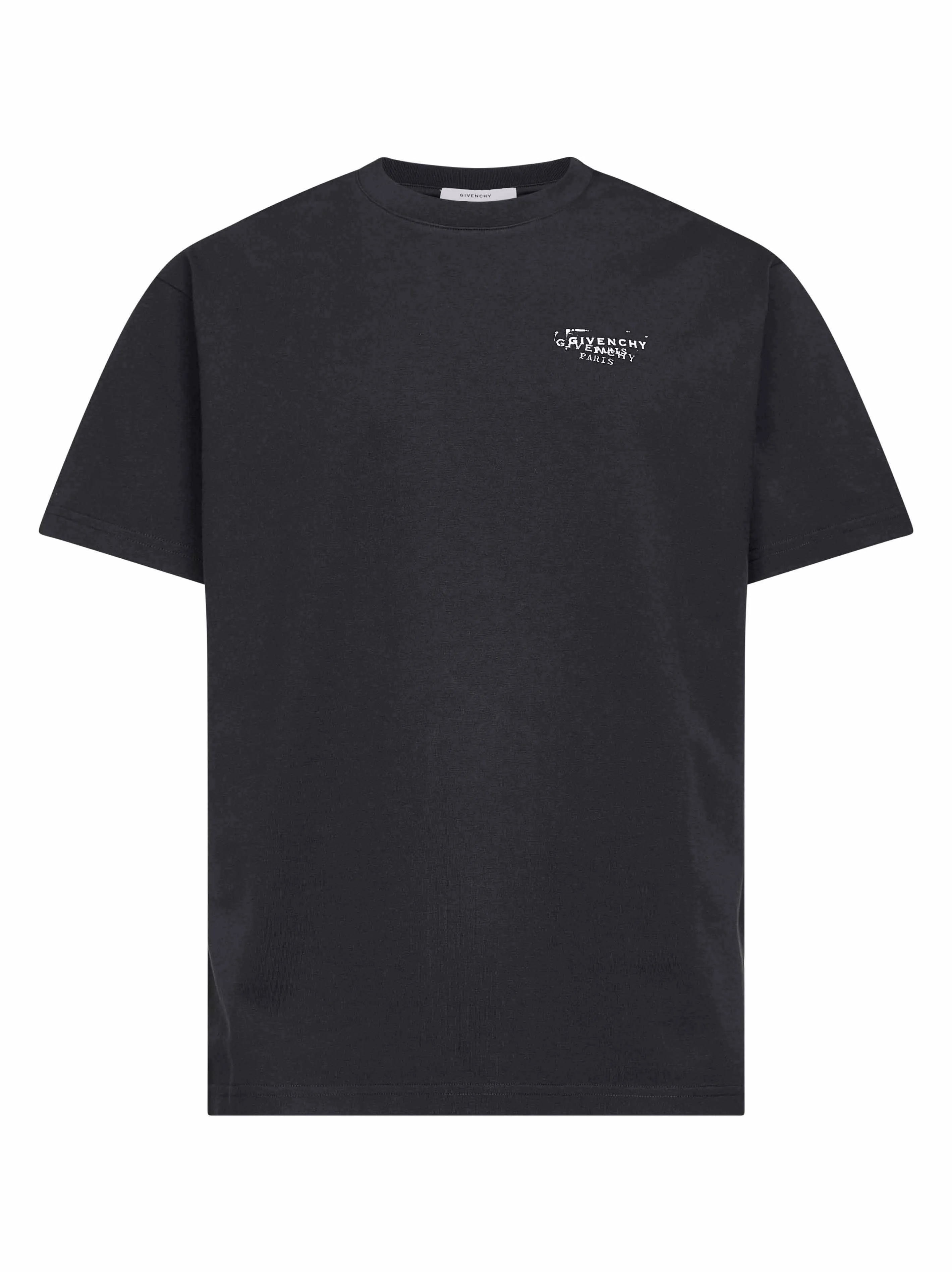 Black GIVENCHY Stamp print T-shirt - 1