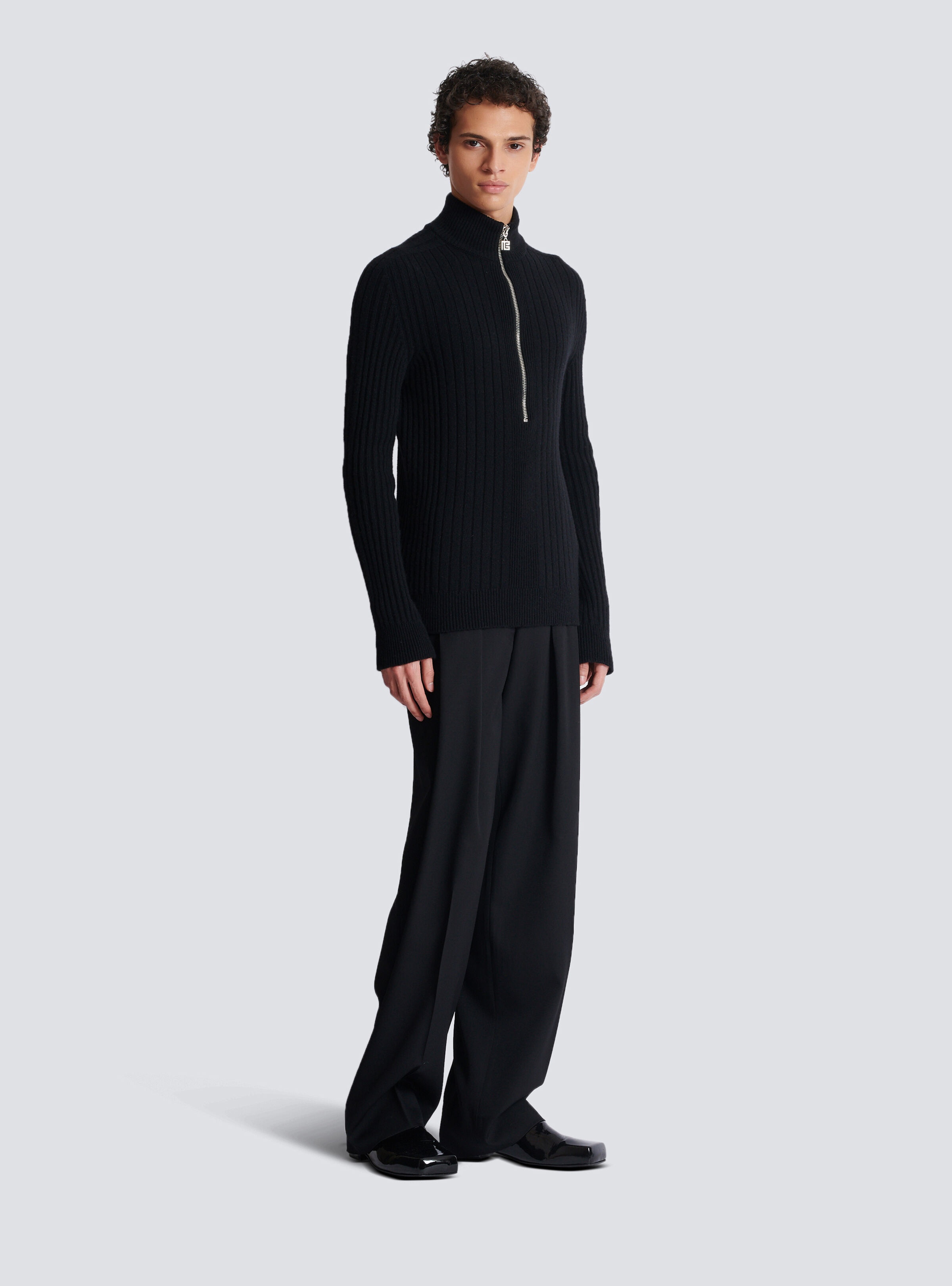 Eco-cashmere high-neck jumper - 3