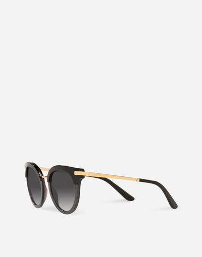 Dolce & Gabbana Half print sunglasses outlook