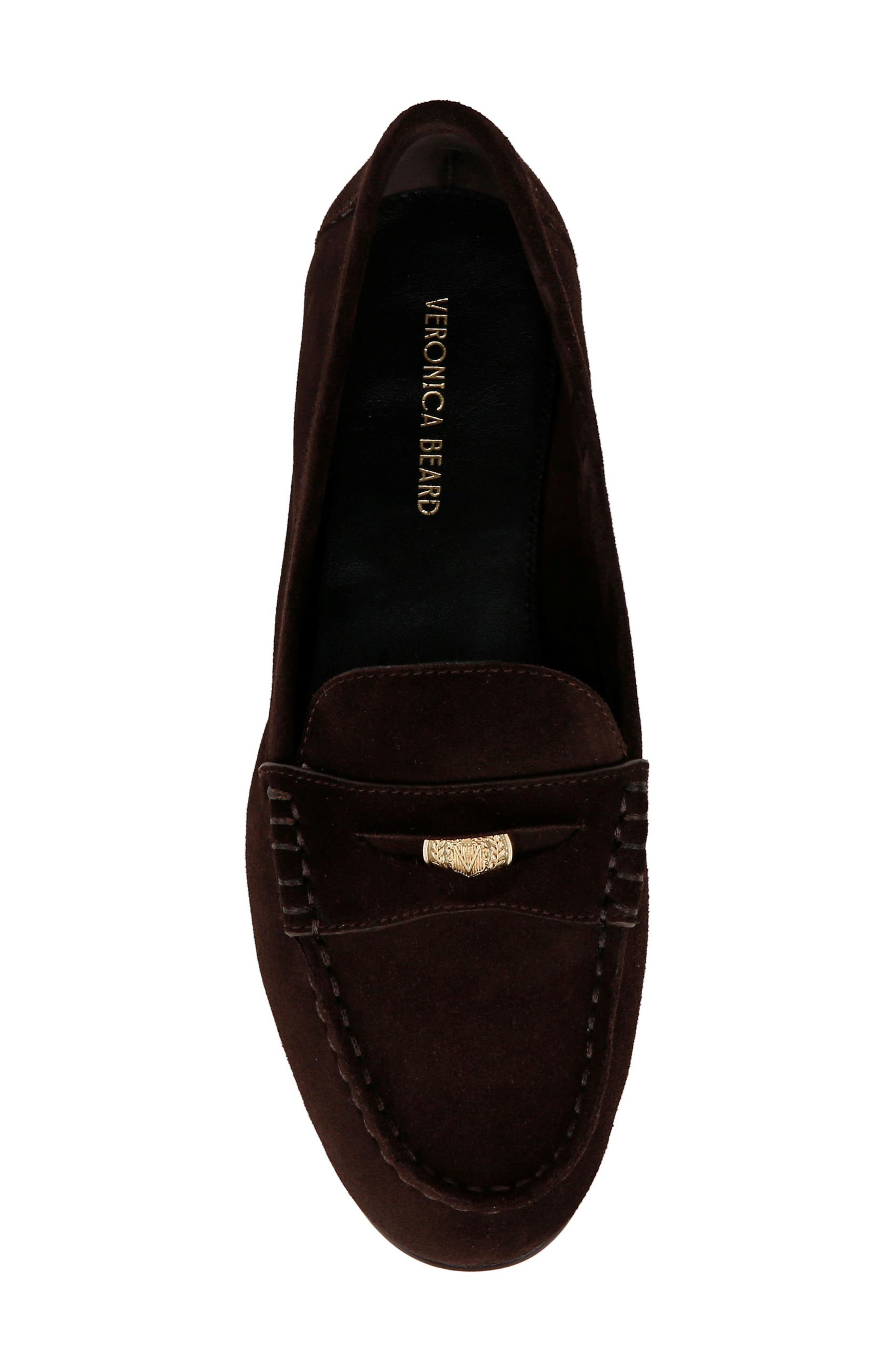 Veronica Beard Penny Loafer in Espresso at Nordstrom - 5