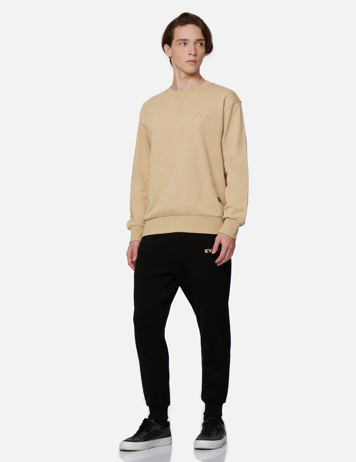 2-Layer Hand-brush Daicock Sweatshirt - 4