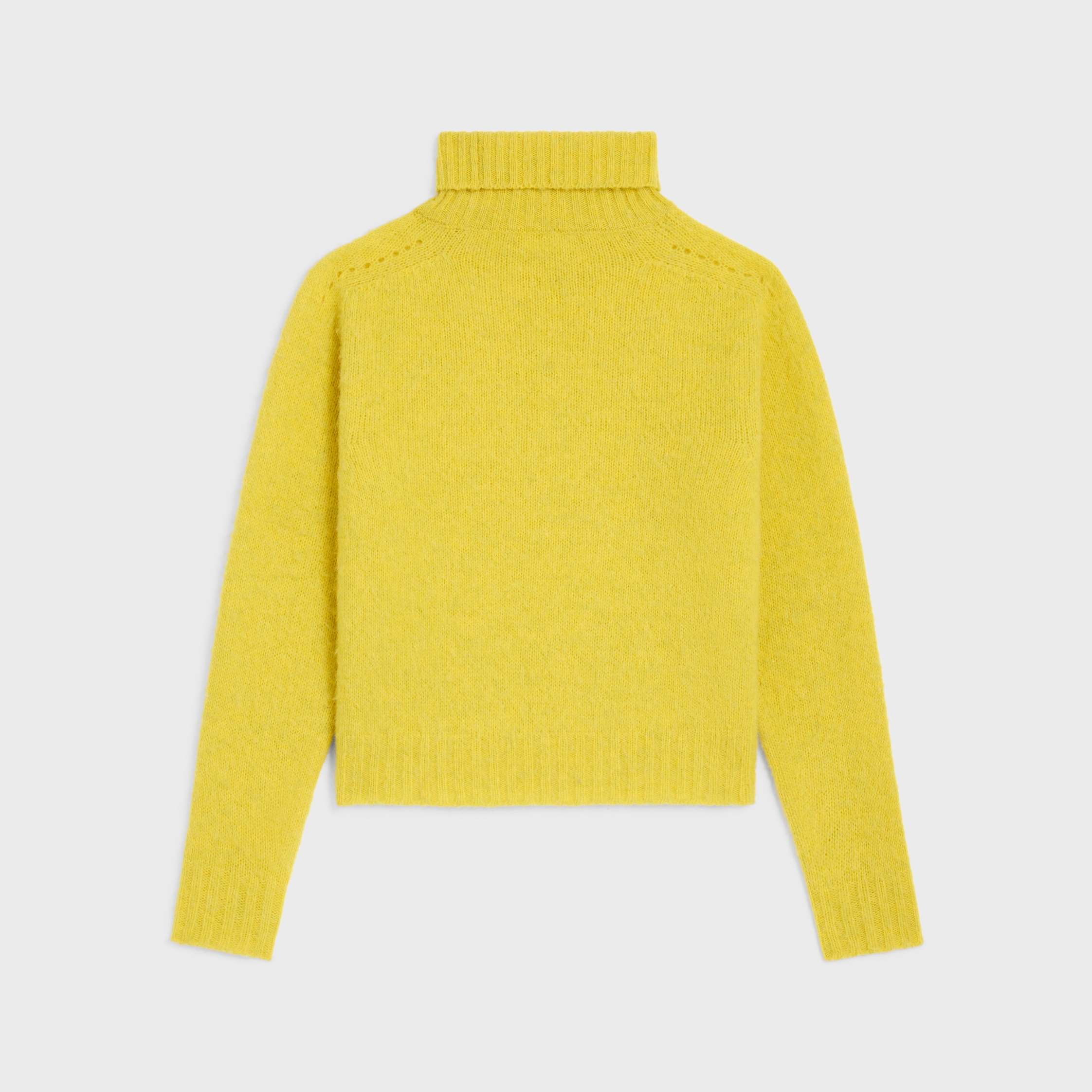 turtleneck sweater IN SHETLAND WOOL - 2