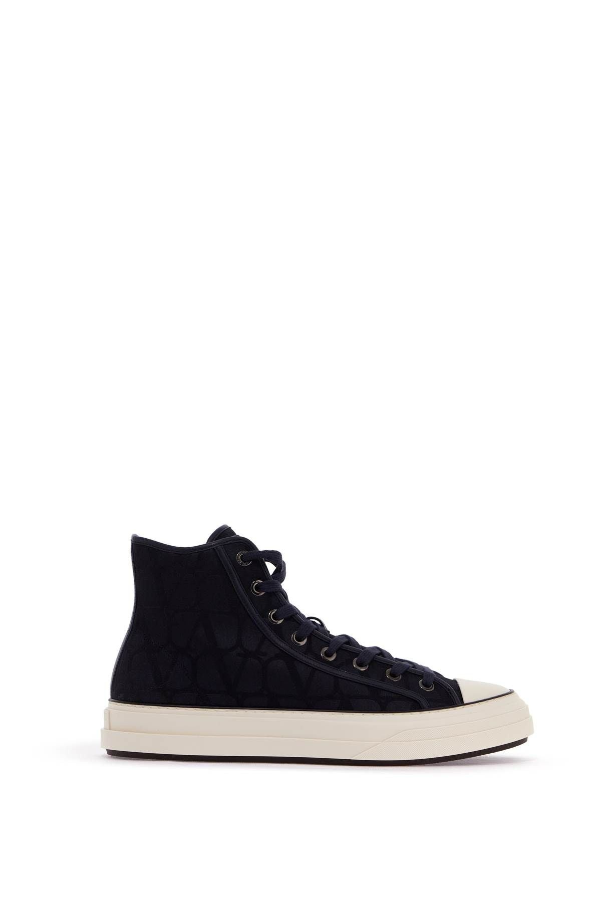 TOTALOOP TOILE ICONOGRAPHE HIGH-TOP SNEAKERS - 1