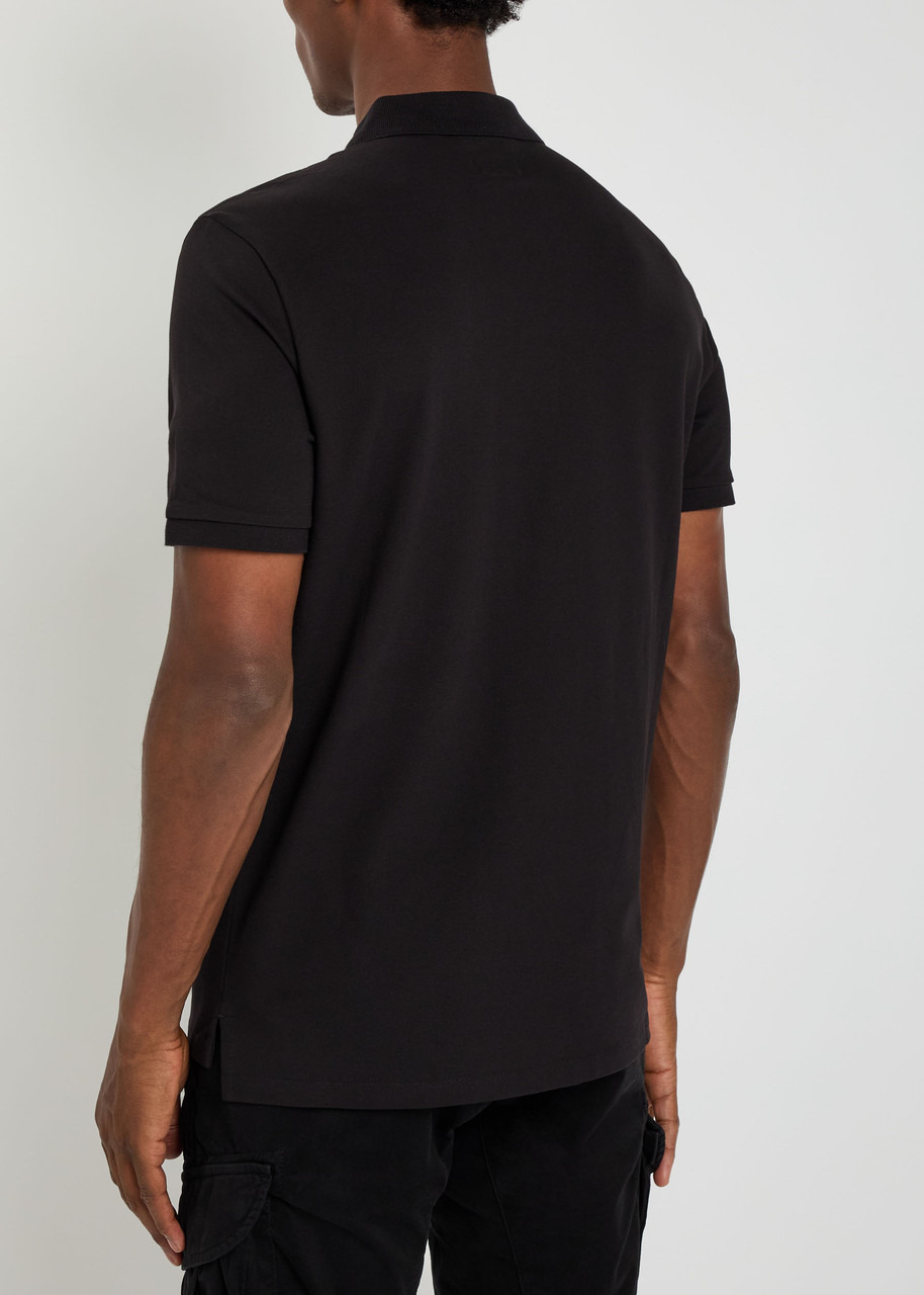 C.P. Company Logo-embroidered Piqué Stretch-cotton Polo Shirt - 3