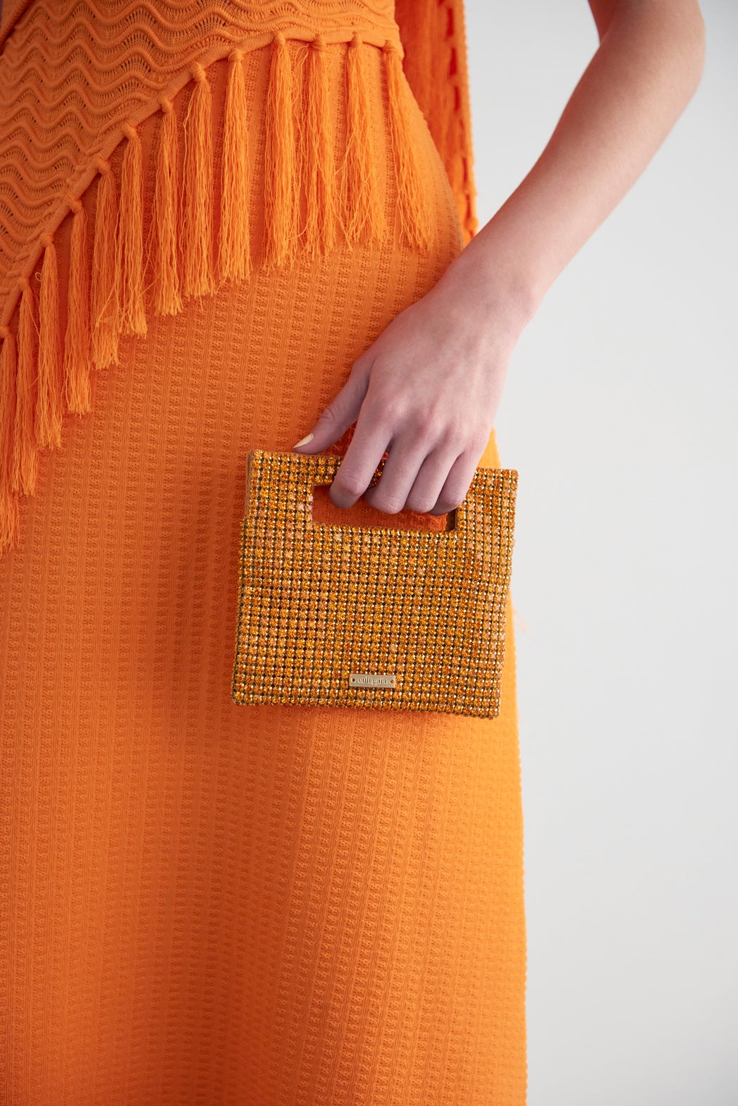 LUCINDA NANO RHINESTONE CLUTCH - 3
