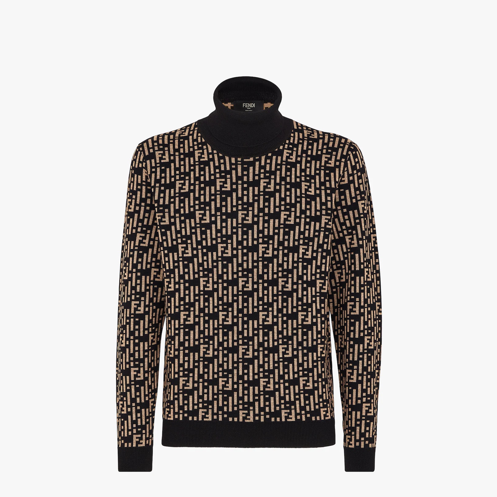 Multicolor wool sweater - 1