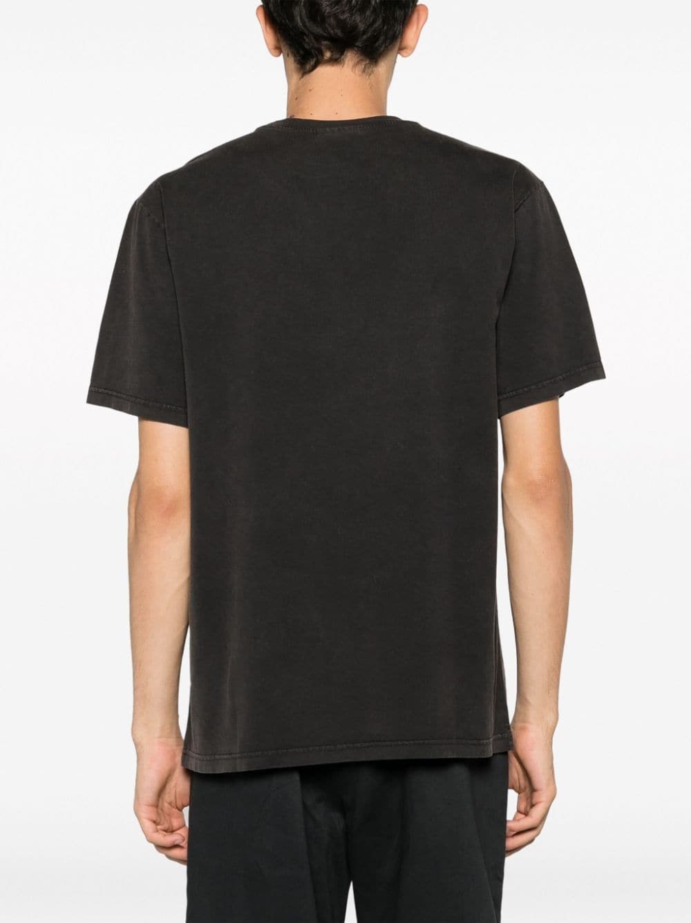 logo-print cotton T-shirt - 4