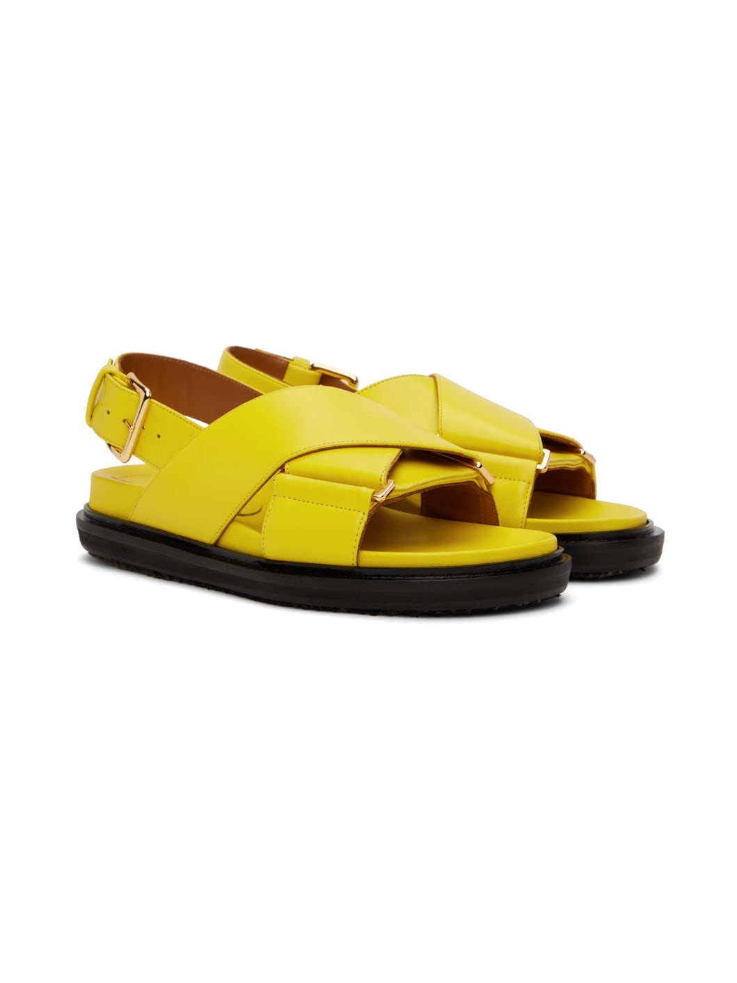 Yellow Fussbett Sandals - 4