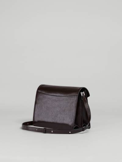Marni TRUNK SOFT LARGE BAG IN BROWN LEATHER outlook