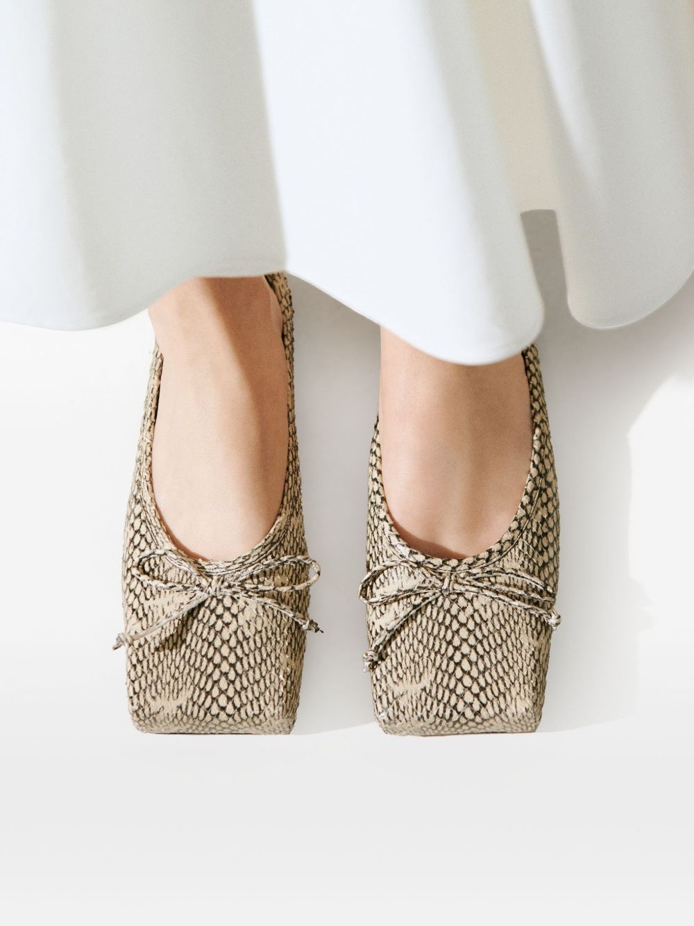 snakeskin-effect mules - 5