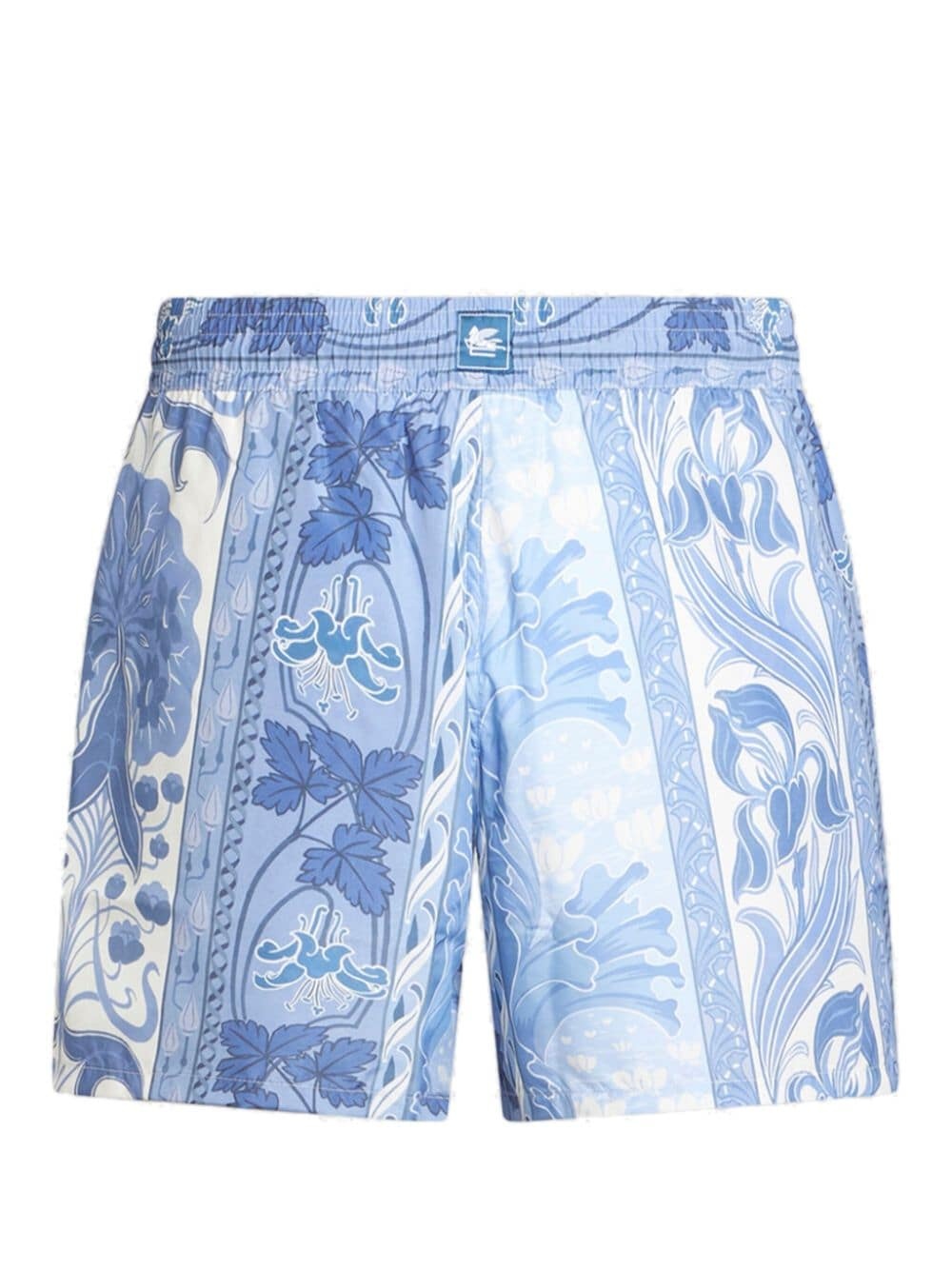 graphic-print swim shorts - 7