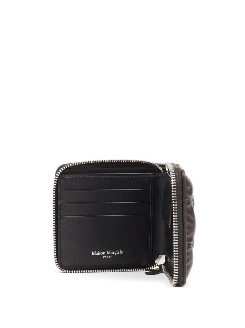 leather zip around wallet - 3