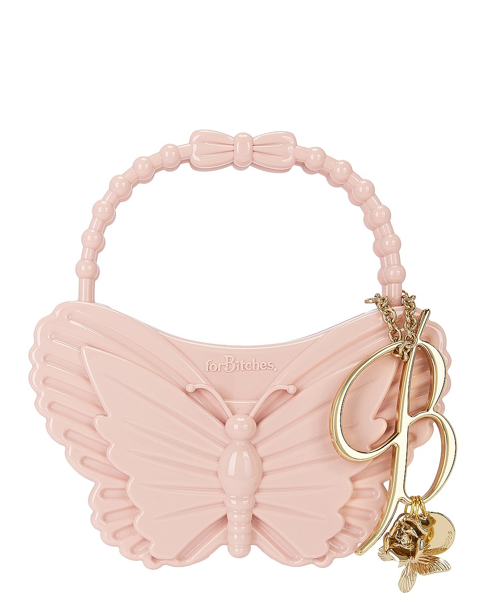 Blumarine Butterfly Top Handle Bag | forward | REVERSIBLE