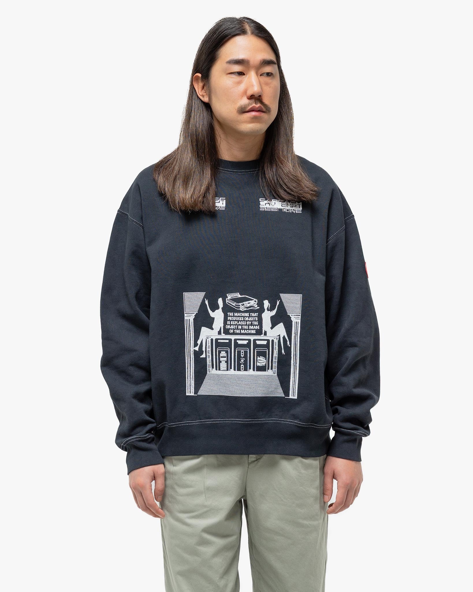 Overdye Md Machines Crew Neck Black - 4