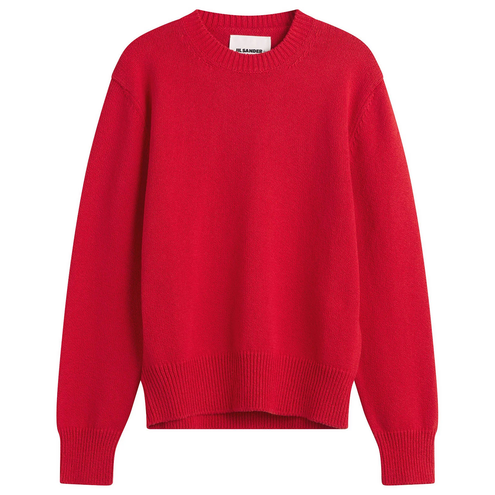 Jil Sander Textured Cotton Crew Neck Jumper - 1