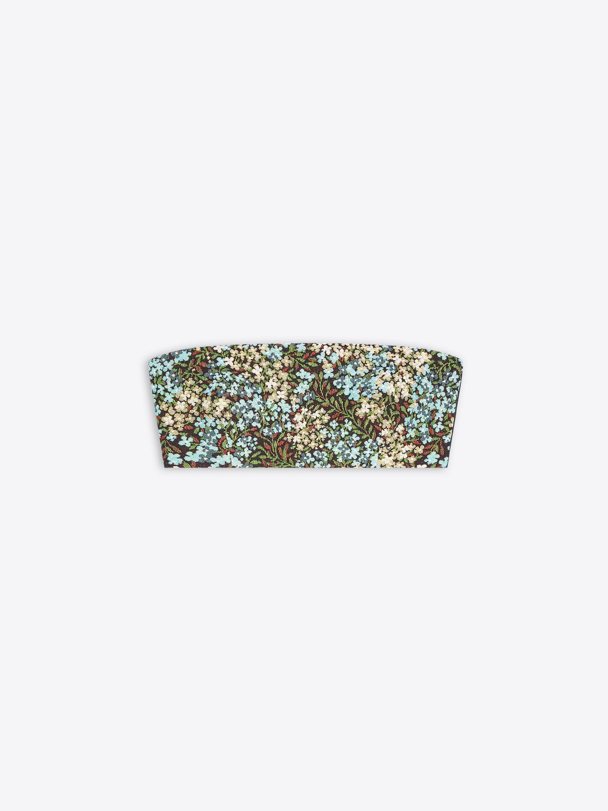 FLORAL BANDEAU TOP - 1