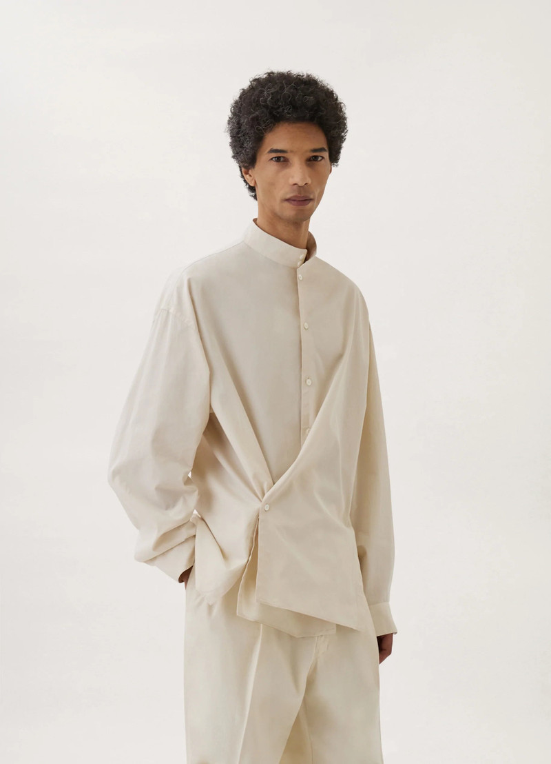 Lemaire STAND COLLAR TWISTED SHIRT
COTTON POPLIN outlook