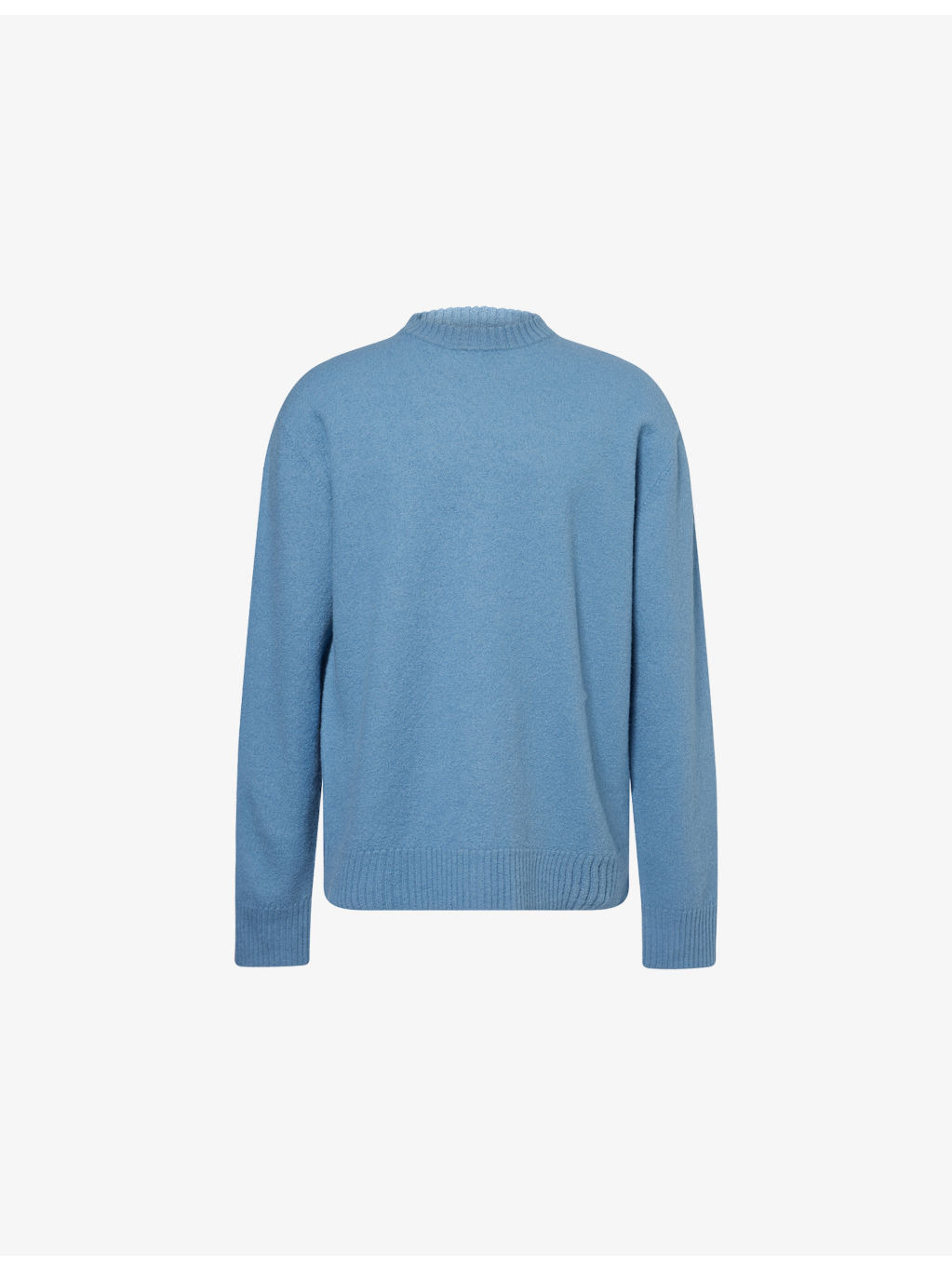 Relaxed-Fit Crewneck Wool-Knit Jumper - 1