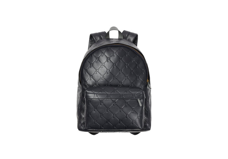PAL-M-GRAM LEATHER BACKPACK MIDNIGHT BLUE 1