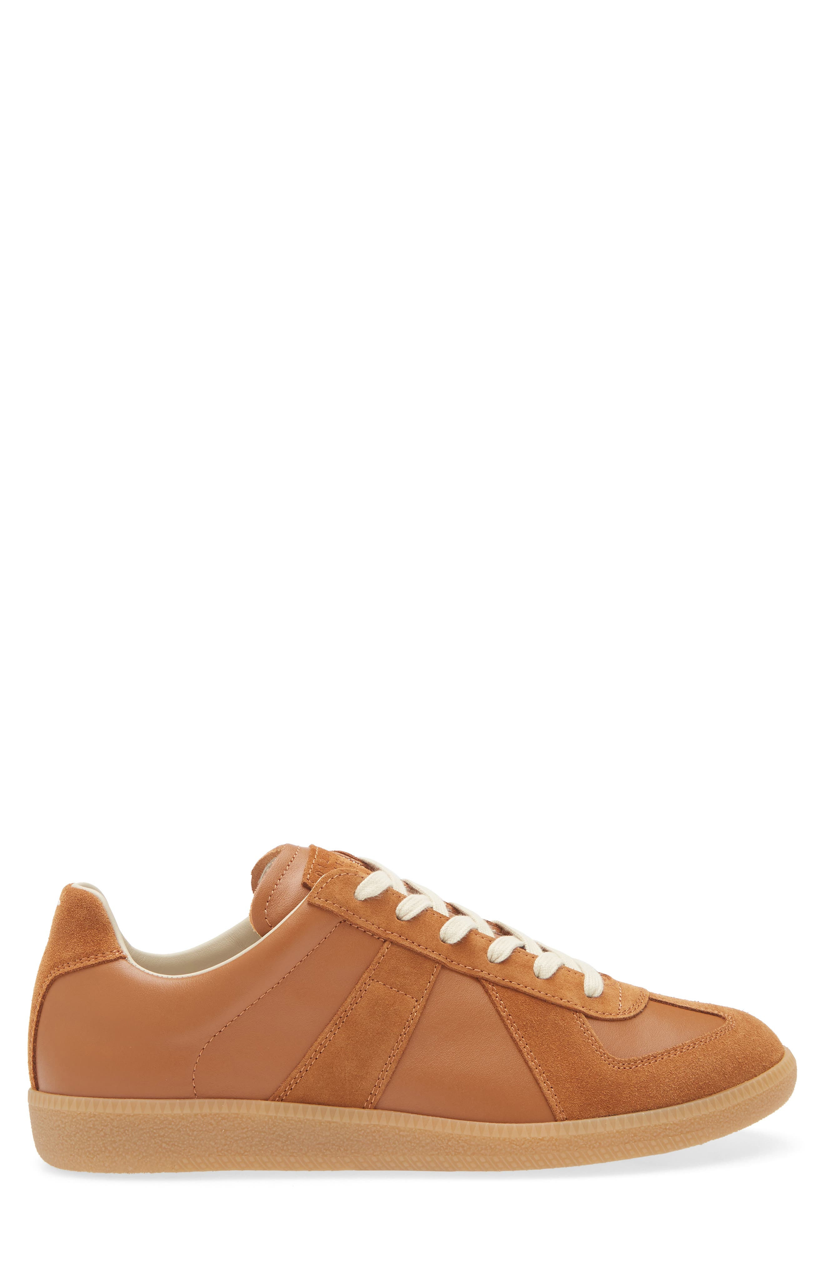 Maison Margiela Replica Low Top Sneaker in Light Brown at Nordstrom - 3