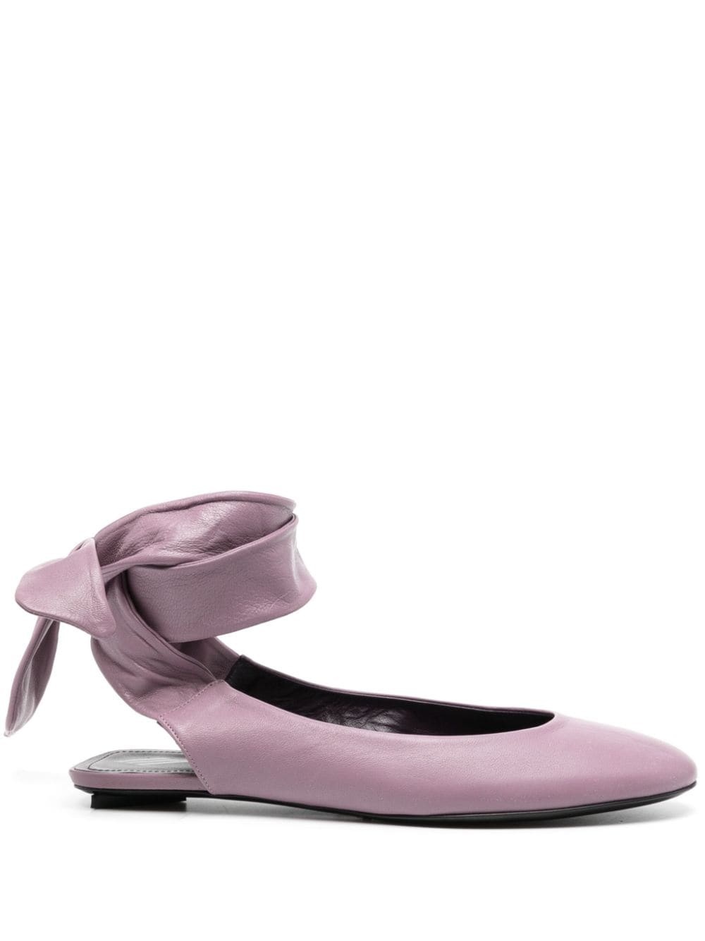 Cloe leather ballerina shoes - 1