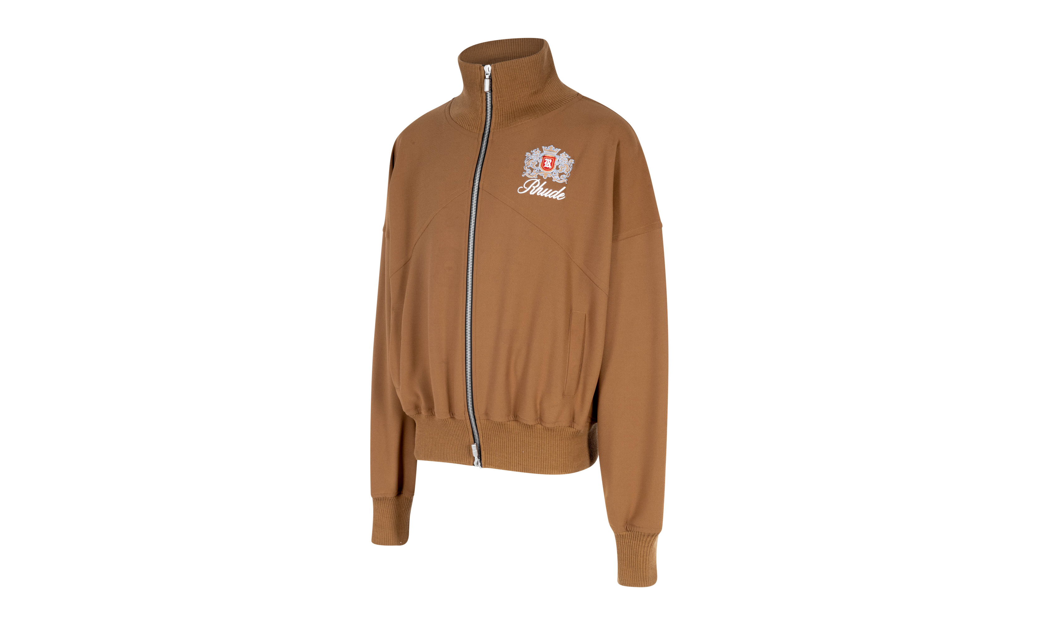 Logo Brentwood Track Jacket "Brown" - 2