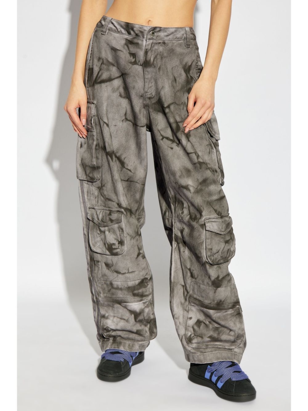 camouflage-print cargo trousers - 3