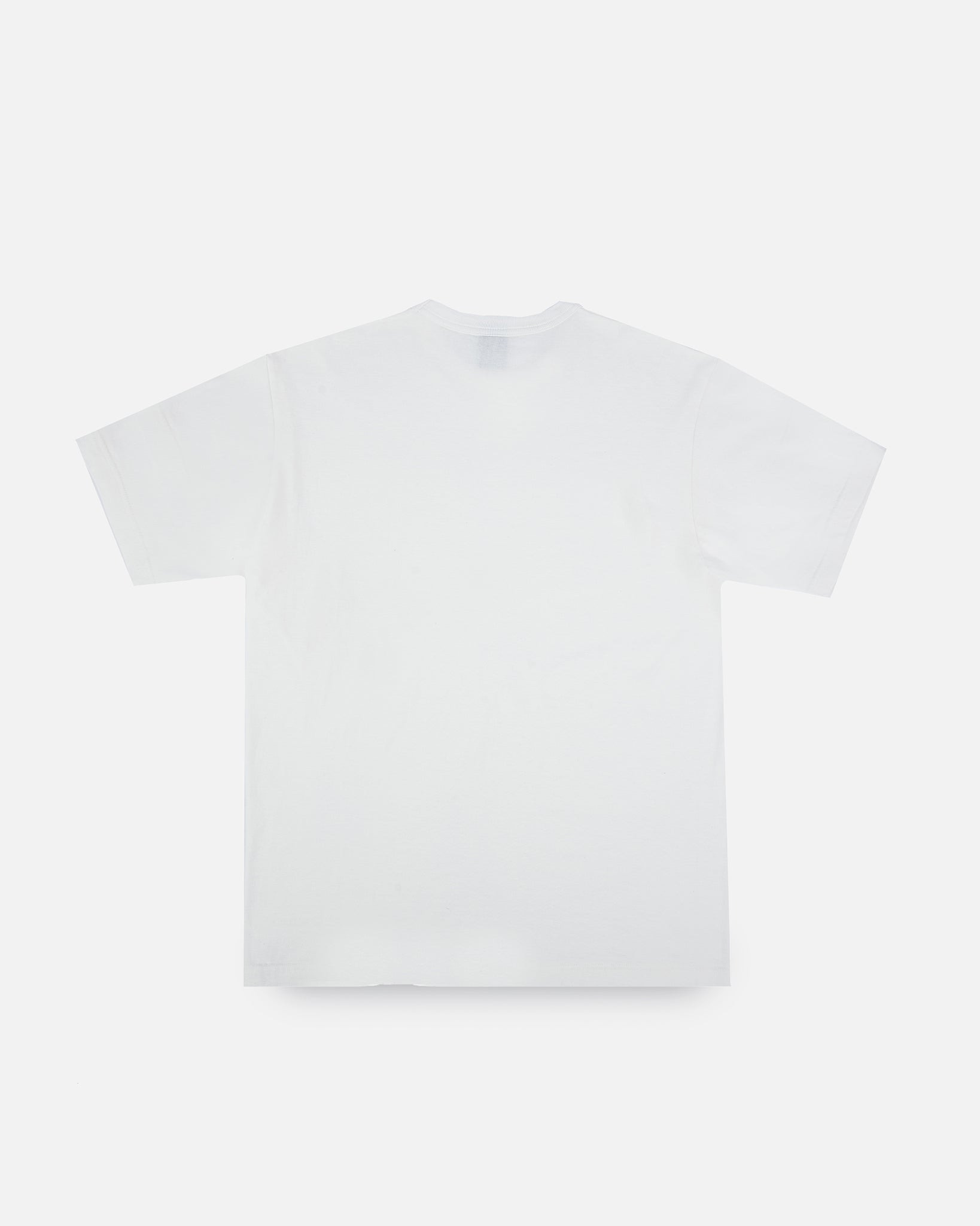 IHT-1610-WHT 6.5oz Loopwheel Crew Neck T-Shirt - White - 4