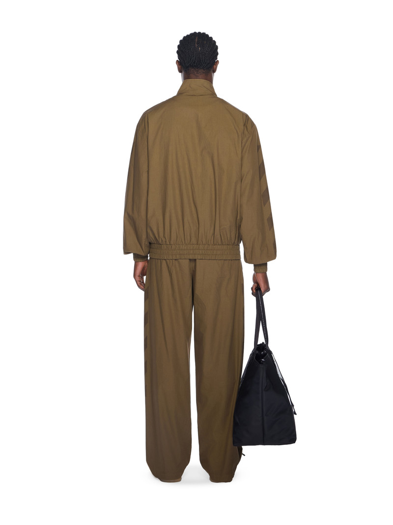 Diagonal Cotton Trackpants 4